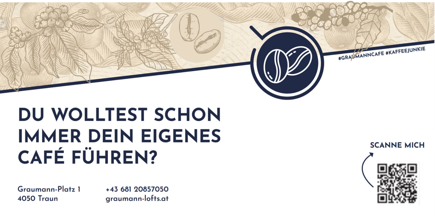 Du wolltest schon immer dein eigenes Café führen?